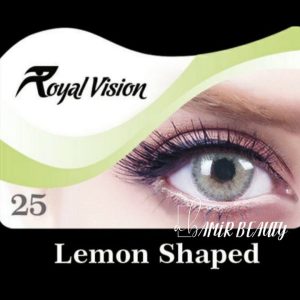 لنز رویال ویژن کد 25 Royal Vision Lemon Shaped