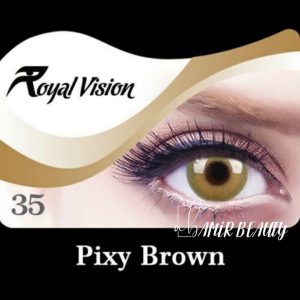 لنز رویال ویژن کد 35 Royal Vision Pixy Brown