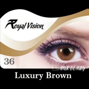 لنز رویال ویژن کد 36 Royal Vision Luxury Brown